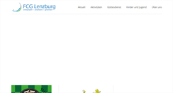 Desktop Screenshot of fcg-lenzburg.ch